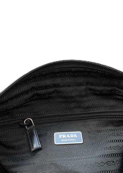 Prada Nylon Shoulder Bag Black