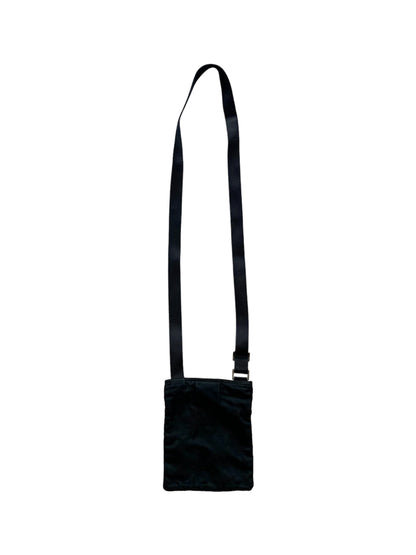 Prada Nylon Shoulder Bag Black Small