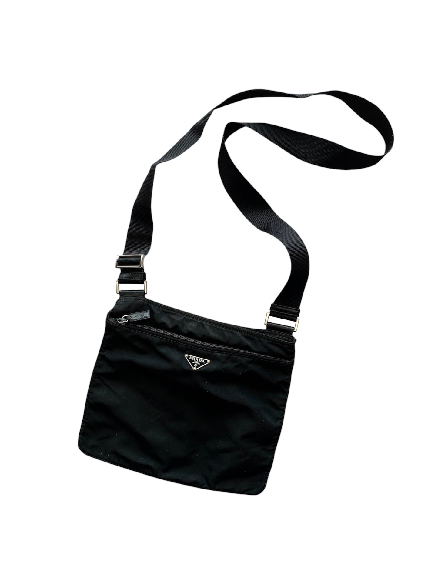 Prada Nylon Shoulderbag Black