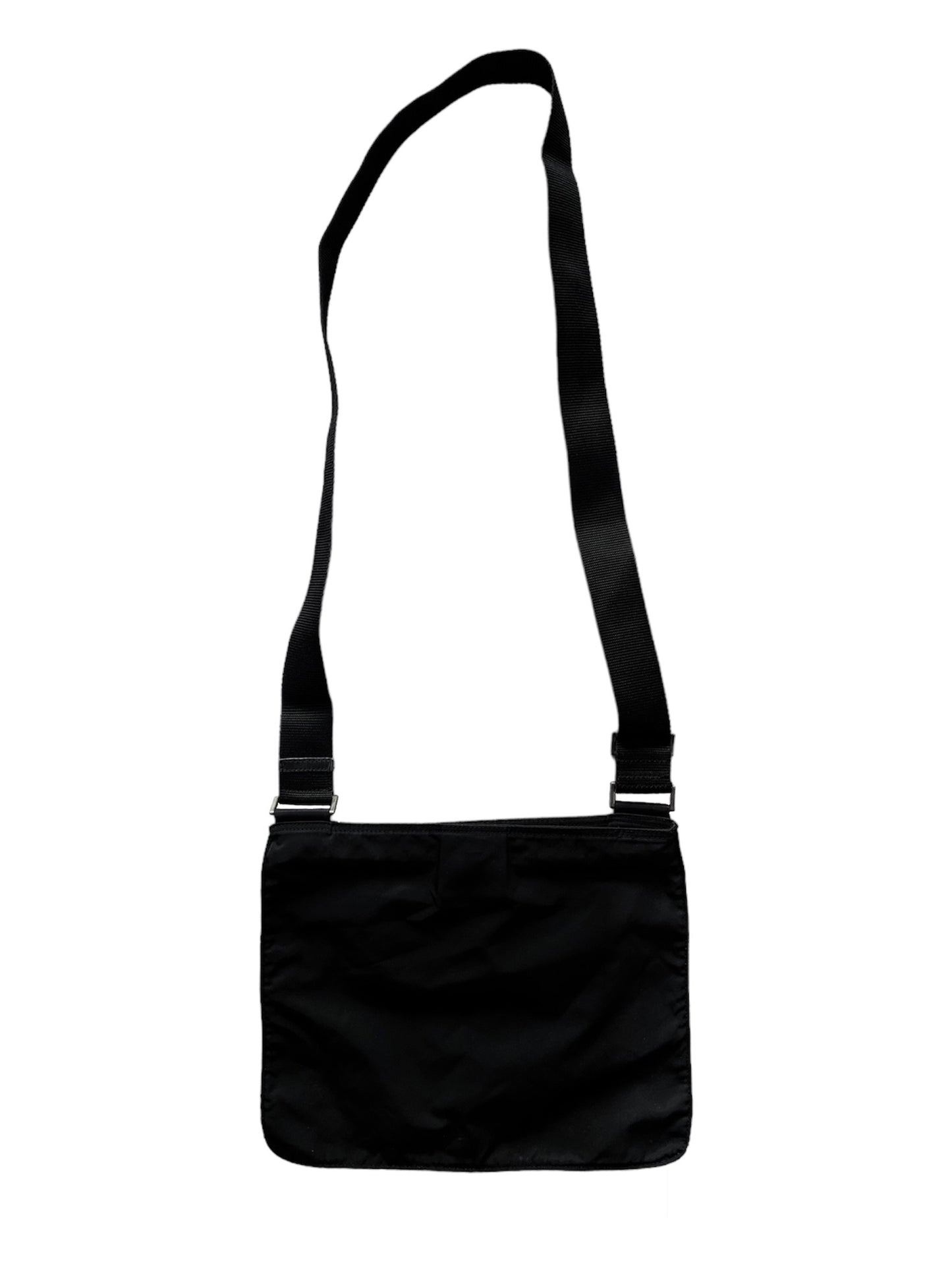 Prada Nylon Shoulder Bag Black