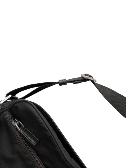 Prada Nylon Shoulder Bag Black