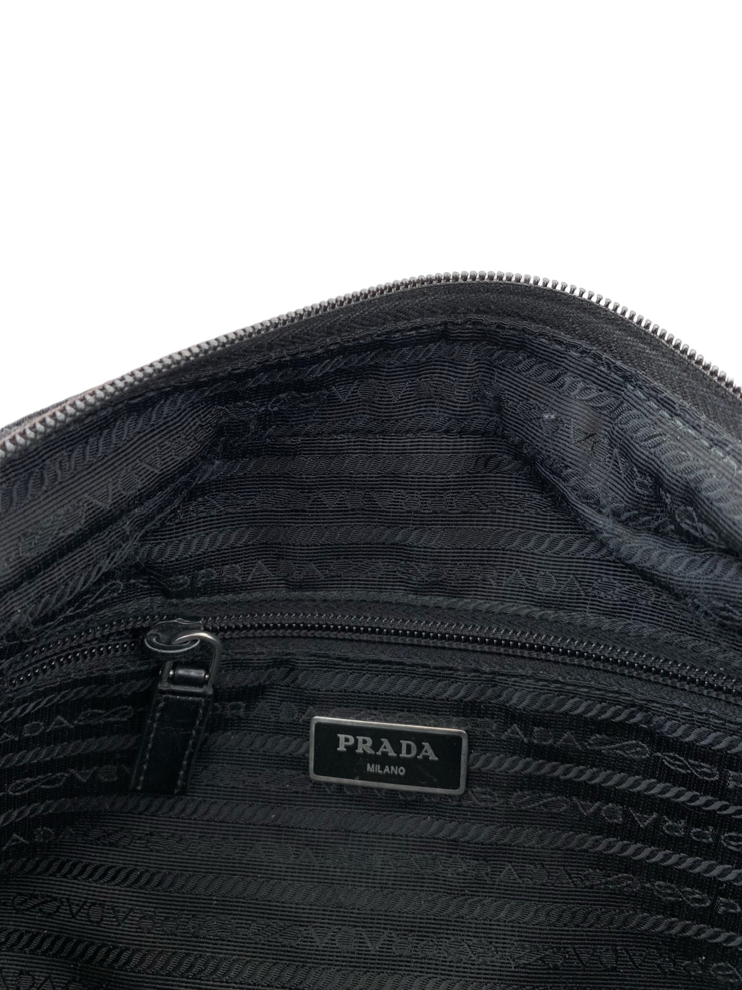 Prada Nylon Shoulder Bag Black