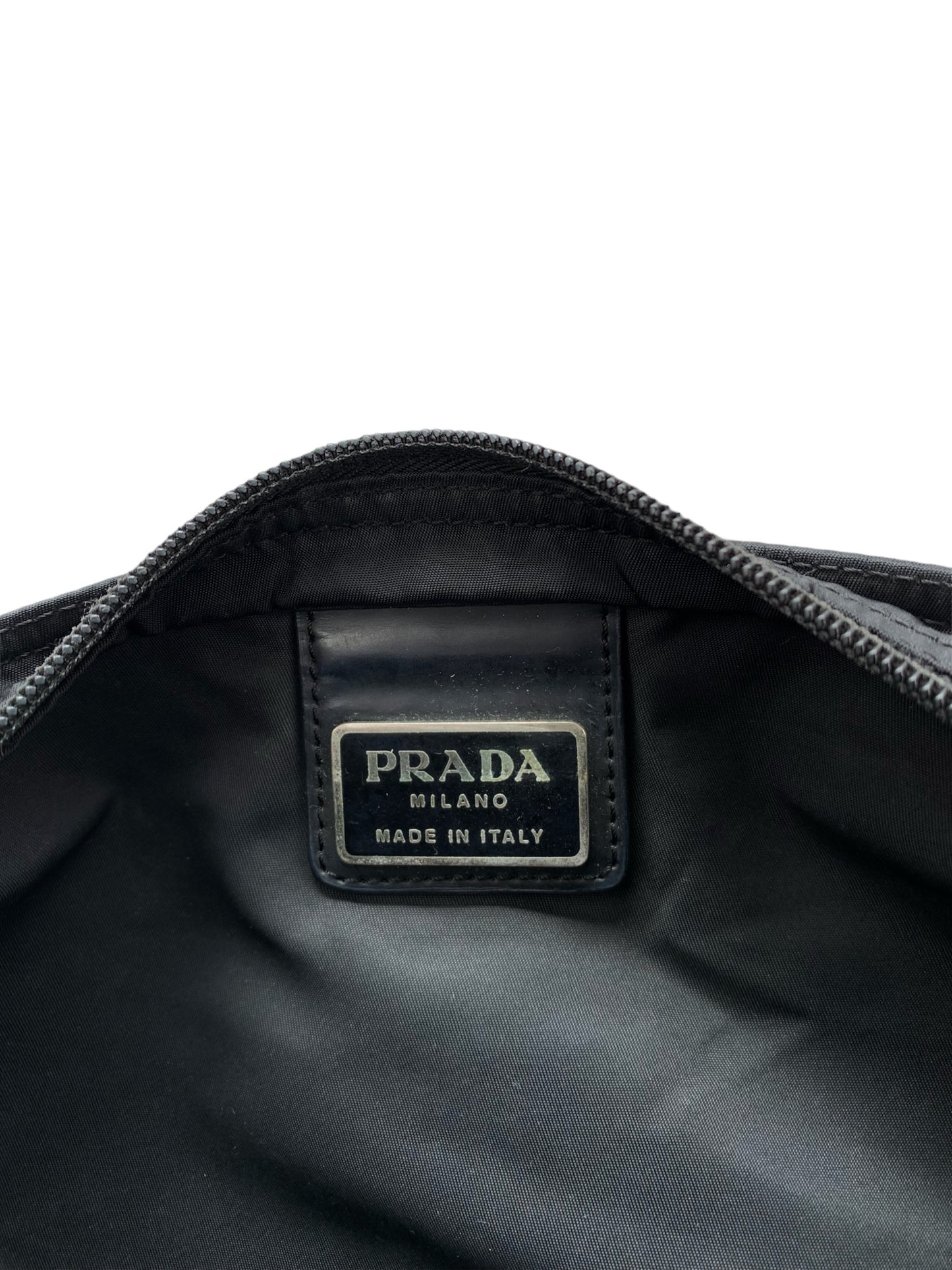 Prada Nylon Shoulder Bag Black