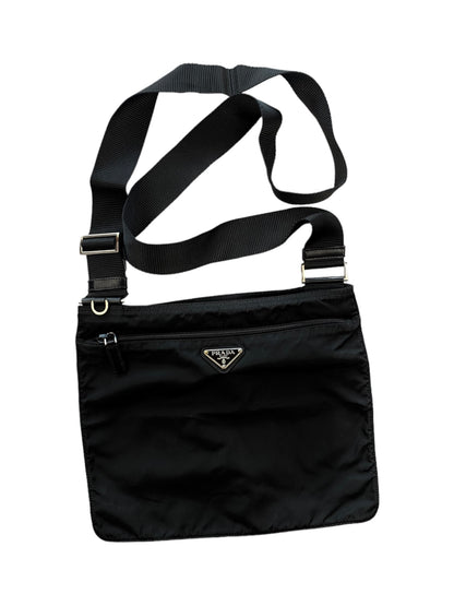 Prada Nylon Shoulderbag Black