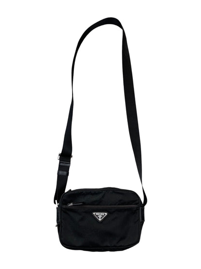 Prada Nylon Shoulder Bag Black