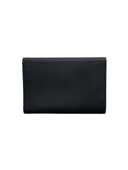 Prada Nylon Saffiano Wallet Black