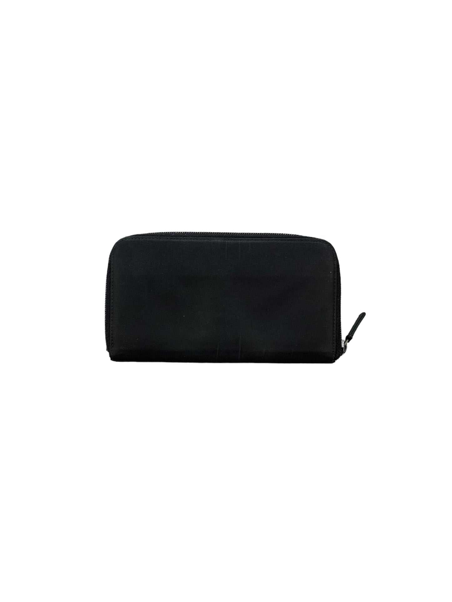 Prada Saffiano Long Wallet Black