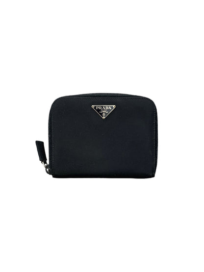 Prada Nylon Saffiano Wallet Black